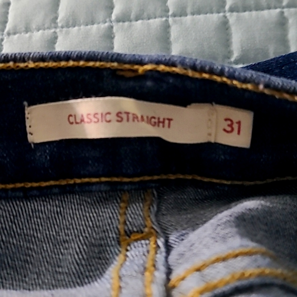 Levi's 505 Straight Leg Jeans Size 12 Medium